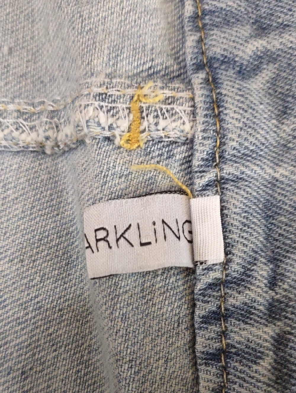 Miss Sparkling Southwestern Inspired Denim Wrap Skirt - Picture 8 of 9